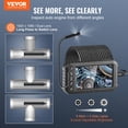thumbnail image 2 of VEVOR Endoscope Camera with Lights Triple Lens Borescope 49.2FT Cable 5" Screen, 2 of 9