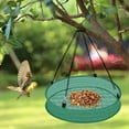 thumbnail image 2 of Hanging Bird Feeder Platform Large Birds Catcher Tray Adjustable Hoop Outdoor Garden Durable Mesh Design Attracts Wild Birds, 2 of 6