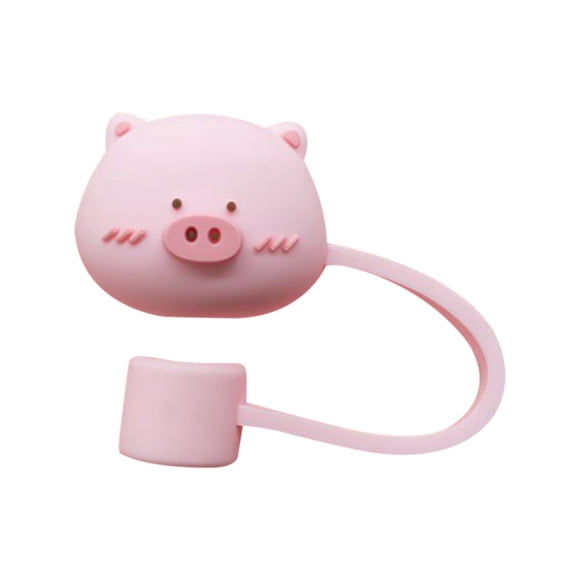 Silicone Straw Covers for 6-8mm Straws, Reusable Airtight Dustproof Caps – Creative Decorative Plug for Cups, Tumblers, and Travel Mugs (BPA-Free, Dishwasher Safe)