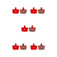 thumbnail image 1 of Baohd 1/2/3/5 10pair Lightweight Brake Pad For Wide Compatibility Durable Brake Pads JY-11E 5PCS, 1 of 6