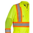 thumbnail image 3 of Forcefield Hi Vis Safety Flagger's Coverall, Unlined, 3 of 8