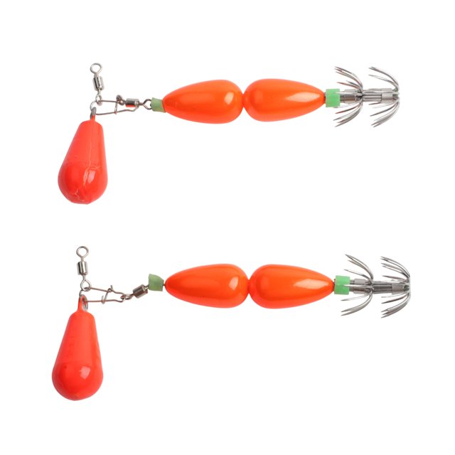 2PCS 90mm Fishing Hooks Squid Hook Octopus Hook Fishing Tackle