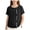 Black, variant on Akiihool Cute Clothes for Teen Girls Girls Shirts Short Sleeve for Girls Soft Cotton Tees Kids Tshirts Clothes Summer Tops T-Shirt (Dark Purple,9-10 Years)
