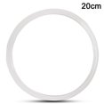thumbnail image 1 of Pressure Cooker Seal Ring Clear Silicone Rubber Gasket Replacement Gasket Accessory Aluminum Pressure Cooker Universal 20cm, 1 of 9