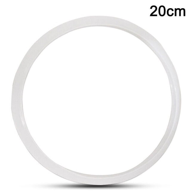 Pressure Cooker Seal Ring Clear Silicone Rubber Gasket Replacement Gasket Accessory Aluminum Pressure Cooker Universal 20cm