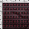 thumbnail image 2 of oneOone Organic Cotton Voile Fabric Arrow & Tree Block Printed Fabric 1 Yard 42 Inch Wide, 2 of 4