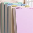 thumbnail image 4 of AKEGAMN Clearance! Top Bound Notebook 3 Color A5 Size Thick Plastic Hardcover 8mm Ruled Paper 60 Sheets (120 Pages) Journal For School And Size: A5 size, (21 cm x 14 cm), 8 mm ruled pages Colors: 4, 4 of 9