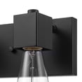thumbnail image 2 of Globe Electric 18" 3-Light Matte Black Vanity Light, Minimalist Style, LED or Incandescent Bulbs Required, 2 of 9