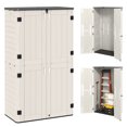 thumbnail image 1 of Outsunny 368 Gallon Storage Cabinet with Openable Top and Lockable Doors, 1 of 10
