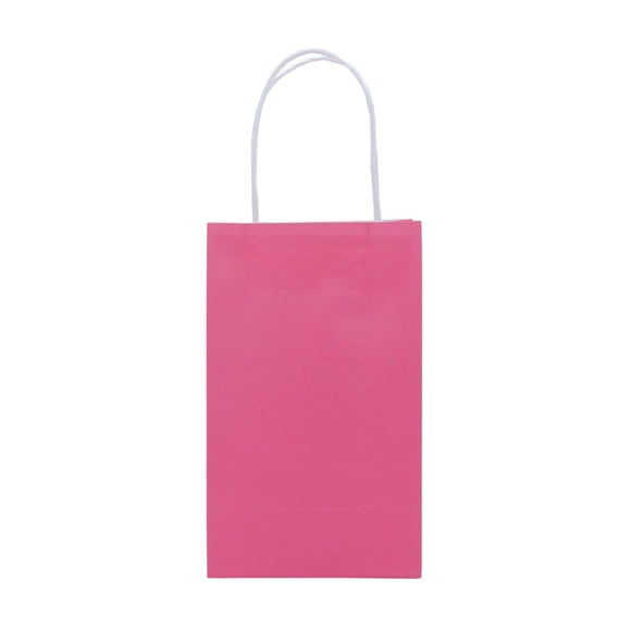 10 pk pink paper bag