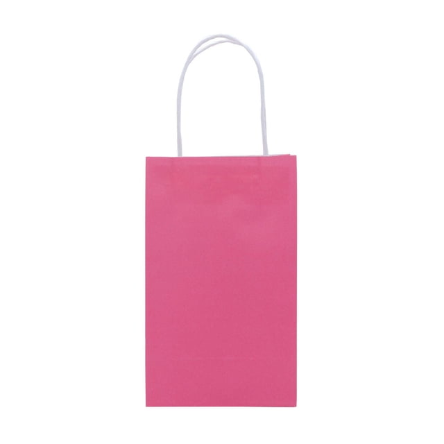 10 pk pink paper bag