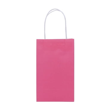 Sac en papier rose de 10 paquets