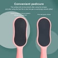 thumbnail image 2 of fastboy Foot Grater Skin Scraper Scrapping Tool Set Double-sided Feet Scrubber Health Care High Efficiency Callus Remover Pink, 2 of 6