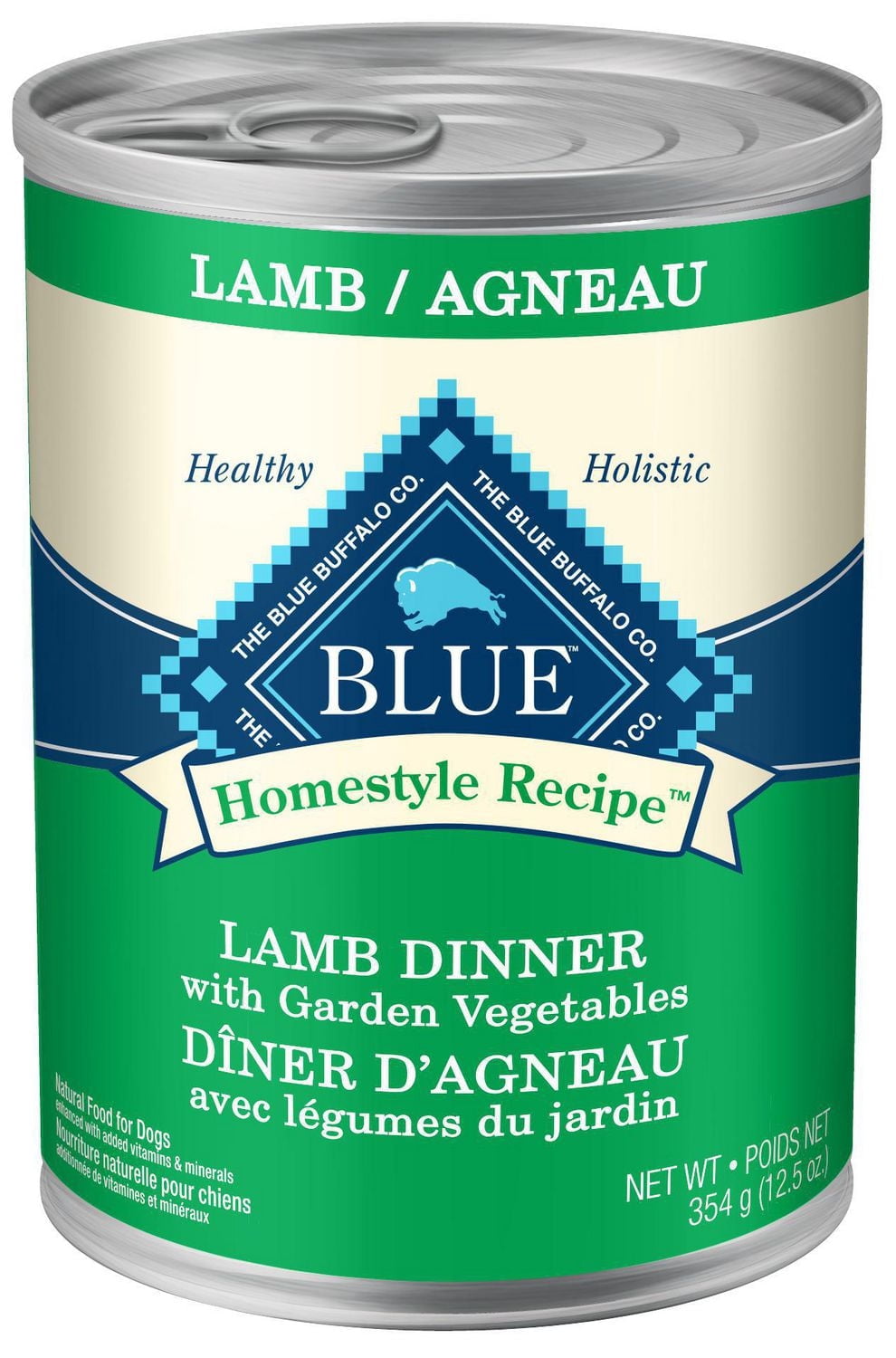 Blue Homestyle Recipe Lamb Dinner with Garden Vegetables Wet Dog Food, 12.5-oz Can