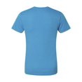 thumbnail image 2 of American Apparel 50/50 Tee, L, Neon Heather Blue, 2 of 2