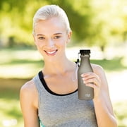 Dvkptbk Water Bottle 550ml Bottle Plastic Cup Transparent Matte Portable Not Easy to Break Water Cup Outdoor Sports Travel Water Bottle Portable Leak-Proof Camping Essentials