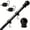 Black, variant on Cameland Wall Mounted Flagpole Kit With Winding 360 Degree Rotating Ring Stainless Steel Flagpole Kit Suitable For Houses Gardens Courtyards Outdoor Fences
