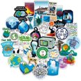 thumbnail image 1 of HSHDLDF Water Bottle Global Warming Stickers Laptop Stickers Pack 50 Pcs Environmental Protection Decals for Water Bottle Laptops Ipad Cars Luggages, 1 of 4