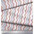 thumbnail image 3 of Soimoi Velvet Fabric Waves Artistic Decor Fabric Printed Yard 58 Inch Wide, 3 of 3