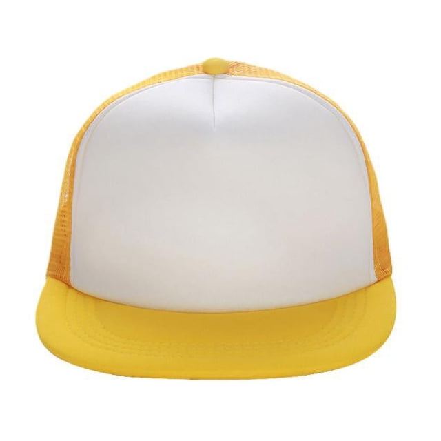 Casquette de Baseball Unisexe en Maille Chapeau Visière Vierge Chapeau Ajustable YE