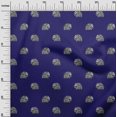 thumbnail image 2 of oneOone Cotton Silk Fabric Elephant Block Decor Fabric Printed BTY 42 Inch Wide, 2 of 4