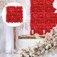 thumbnail image 2 of Artificial Flower Wall Panel Backdrop panel decor backdrop for Wedding Outdoor Indoor Church Wall, 2 of 9