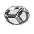 thumbnail image 2 of Up to 60% Off! Gspmoly Divided Snack Barbecue Dipping Stainless Dishes Stainless Steel Stainless Steel Soy Dipping Bowls Stackable Storage up to 60% Off, 2 of 7