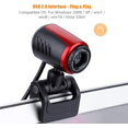 thumbnail image 5 of USB2.0 Webcam Streaming Webcam Auto Focus Webcam Video Calli, 5 of 5