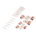 thumbnail image 3 of Binder Office Clips Kit Colored Metal Antirust Push Pins Paper Clips Binder Sets Paper Storage Decoration Office Supplies, 3 of 8