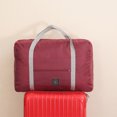 thumbnail image 4 of Organization and Storage Portable Luggage Organizer Foldable Clothes Storage Bag Multi-Functional Flight Bag Large-Capacity Travel Pack - for Travel Organizing Blanket Storage for Living Room, 4 of 7
