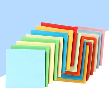 IFANLANDOR 500Pcs Construction Paper Assorted Colors for Handwork DIY School Projects