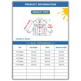 thumbnail image 3 of KIDSCOOL SPACE Little Kid Ripped Letters Embroidered Jean Hooded Jacket,Blue,4-5 Years, 3 of 6