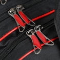 thumbnail image 2 of Lixada 3 Couches Sac de Pêche Sac Pliant Portable Canne à Pêche Porte-Bobine de Pêche Sac de Rangement Noir et Rouge 150cm, 2 of 7