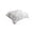 White, variant on Soft Brushed Twin Comforter Cover All Seasons - 180x220cm Double Duvet Cover with Fresh Patterns, Bedding Essentials for Home Decor (Twin Size)