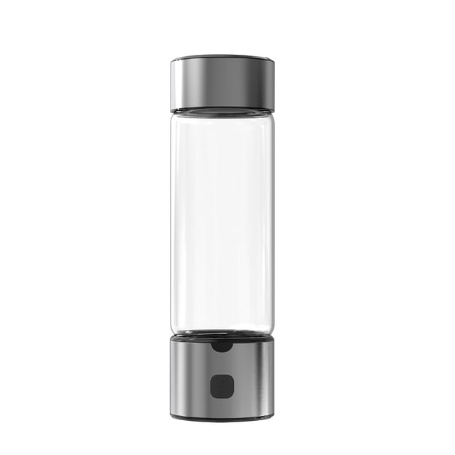 Glass Water Bottles Glass Water Bottles,Portable Hydrogen Water Generator Technology Rechargeable Portable Glass Hydrogen Water Generator Bottle with Hydrogen Absorption Tube,Sports Water Bottle