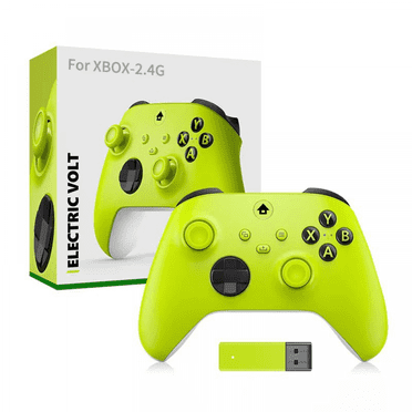 Manette de Jeu Sans Fil pour Console Xbox one Series X/S, Joysticks avec Récepteur Adaptateur 2,4G pour Manette PC Windows