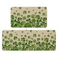 thumbnail image 1 of Product Category Carpet - Doormat Set for Front Door 2 Spring Flower Design Non- Home Mat Comfortable 16x43 inches, 1 of 4