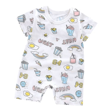 Zanarzt Newborn Girl Clothes Baby Infant and Toddler Clothing Cotton Newborn Crawling Suits Romper and Baby Clothes Infant Outfits 18-24 Months,Sky Blue