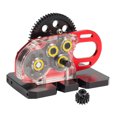 thumbnail image 1 of ZheElen 1piece Wear And Crash Resistant Gear Box For 1/10 Trx4 Replacement Parts Red, 1 of 6