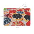 thumbnail image 2 of Set De Table En Plastique Tarte Aux Fruits - Lot De 12, 2 of 3