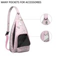 thumbnail image 2 of Pet Lover's Vintage Cat Sling Bag - Floral Cat Design Shoulder Backpack (Organized Multi-Pocket, Stylish & Functional), 2 of 4
