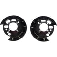 thumbnail image 1 of Dorman Brake Dust Shield 924-208 OE Solutions; OE Replacement; Steel; With Two Plugs; Set Of 2, 1 of 4