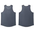 thumbnail image 3 of Timegard Mens Tank Tops Round Neck Sleeveless Athletic Tee Shirts Solid Color Casual Breathable Top, 3 of 3