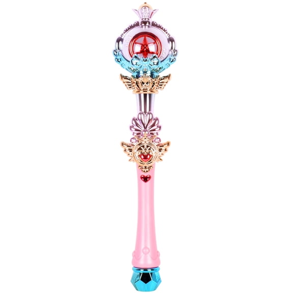 Baguette de Princesse Enchantée, avec Lumières Scintillantes et Sons Mélodiques, Activité de Jeu de Rôle pour Filles