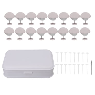 Duvet Cover Fastener Clip, Plastic Easy To Use Mushroom Shaped Quilt Clip 16PCS For Cushions