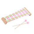 thumbnail image 1 of lionlar Instrument de Percussion Glockenspiel à 15 Notes pour Live Extérieur Rose, 1 of 9