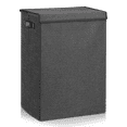 thumbnail image 1 of Bouclair Grey Foldable Hamper Large, 1 of 5