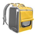 thumbnail image 3 of Transporteur pour Animaux Chiens de Moins de 6 kg Chats de Moins de 9 kg avec Poignée Sac à Dos Durable Portable Sac à Dos pour Chien pour la Marche Jaune, 3 of 8