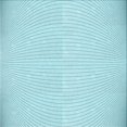 thumbnail image 1 of Ahgly Company Machine Washable Indoor Square Transitional Electric Blue Area Rugs, 6' Square, 1 of 7