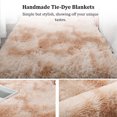 thumbnail image 3 of maskred Carpet Nordic INS Modern Simple Rectangle Rug Tie-Dye Plush Thick Derotation Mat Footcloth Guestroom Bedside Kitchen Sakura Pink, 3 of 6